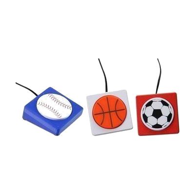 Sport Button Click Swithes (Set of 3)